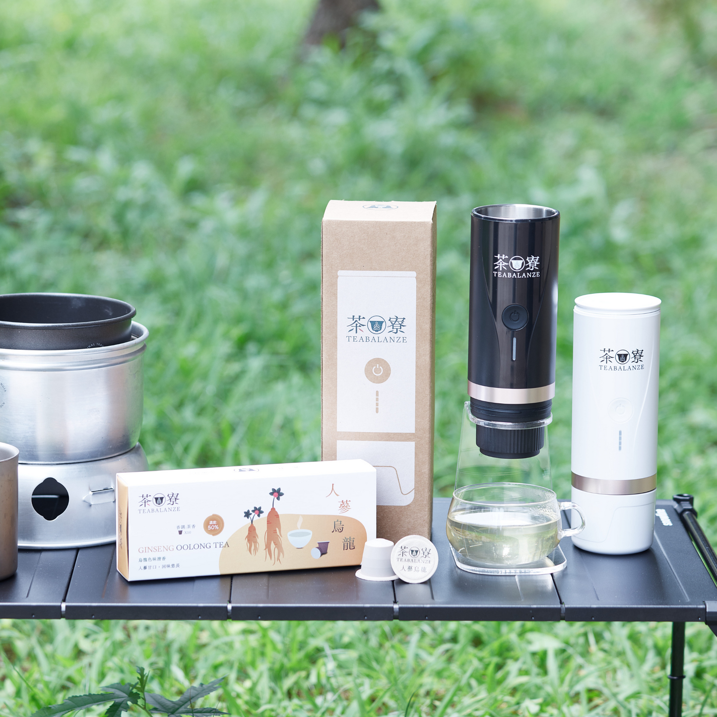 無線三合一便攜式膠囊隨行沖泡杯(茶膠囊/ 咖啡膠囊/ 咖啡粉適用)(不含架)